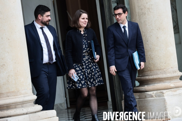 Gouvernement Attal - Conseil des ministres du 14 fevrier 2024