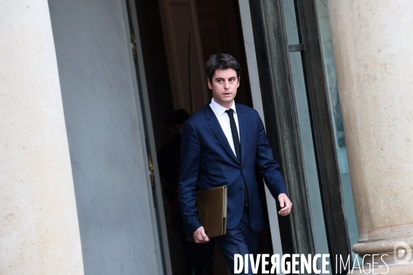 Gouvernement Attal - Conseil des ministres du 14 fevrier 2024