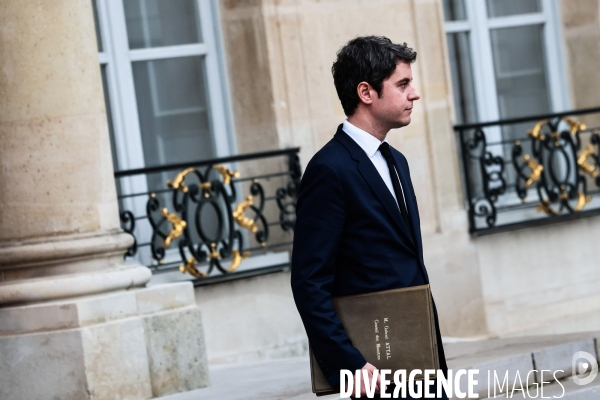 Gouvernement Attal - Conseil des ministres du 14 fevrier 2024