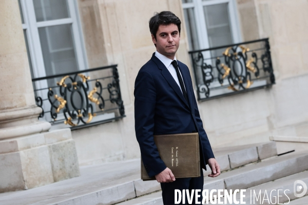Gouvernement Attal - Conseil des ministres du 14 fevrier 2024