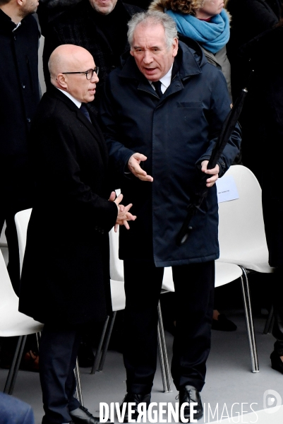 Cérémonie d’hommage aux victimes françaises des attaques terroristes du 7 octobre 2023