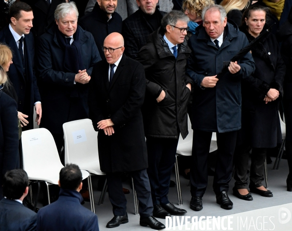 Cérémonie d’hommage aux victimes françaises des attaques terroristes du 7 octobre 2023