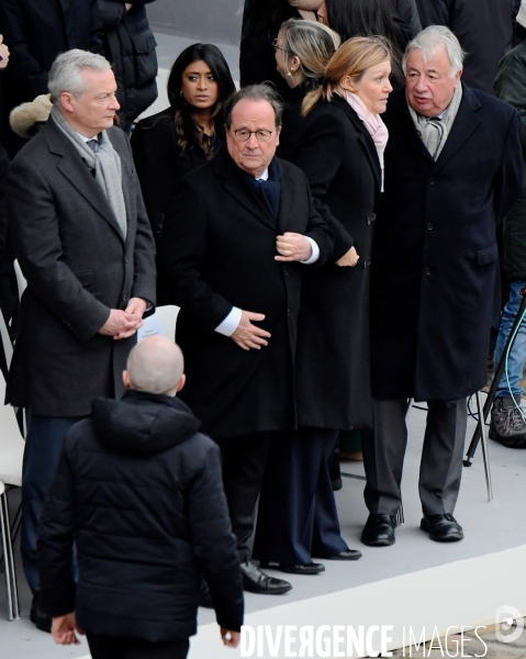 Cérémonie d’hommage aux victimes françaises des attaques terroristes du 7 octobre 2023
