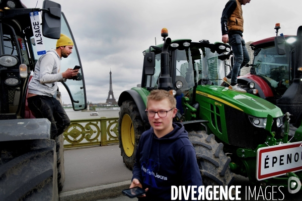 Manifestation des agriculteurs de la Coordination rurale