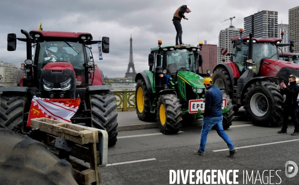 Manifestation des agriculteurs de la Coordination rurale