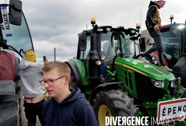 Manifestation des agriculteurs de la Coordination rurale