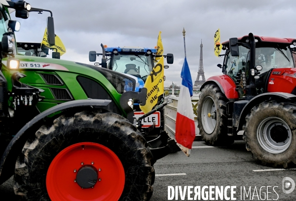 Manifestation des agriculteurs de la Coordination rurale