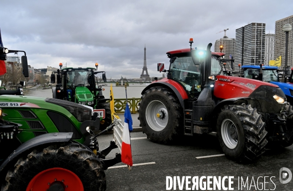 Manifestation des agriculteurs de la Coordination rurale