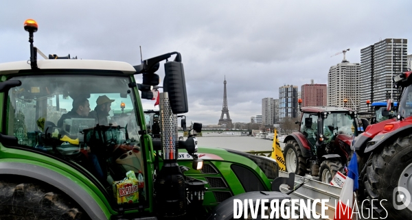 Manifestation des agriculteurs de la Coordination rurale