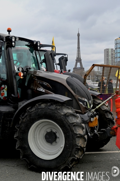 Manifestation des agriculteurs de la Coordination rurale