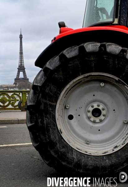 Manifestation des agriculteurs de la Coordination rurale