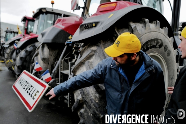 Manifestation des agriculteurs de la Coordination rurale