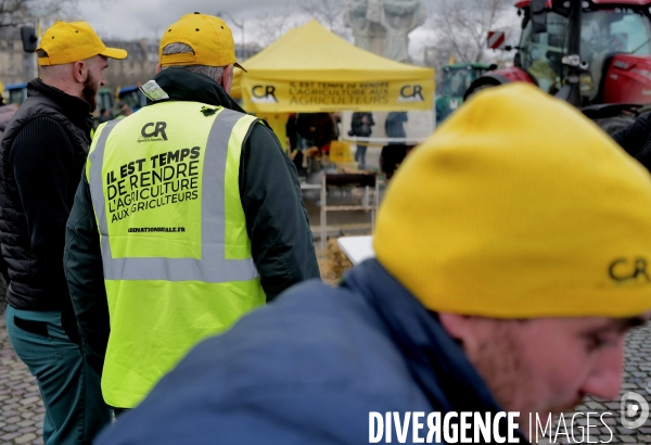 Manifestation des agriculteurs de la Coordination rurale
