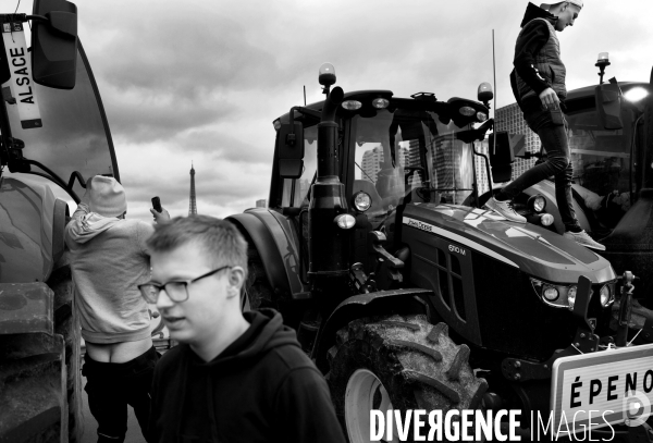 Manifestation des agriculteurs de la Coordination rurale