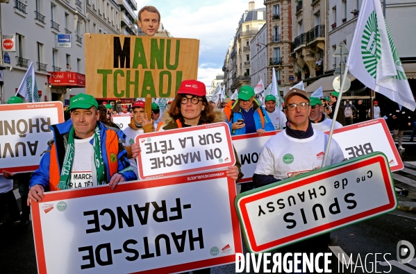 Les tracteurs sont entrés dans Paris