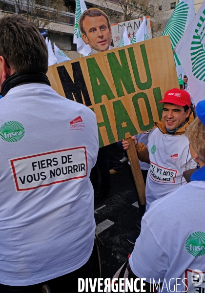 Les tracteurs sont entrés dans Paris