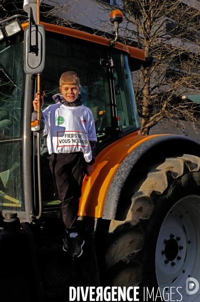 Les tracteurs sont entrés dans Paris