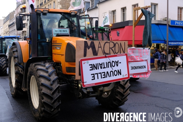 Les tracteurs sont entrés dans Paris