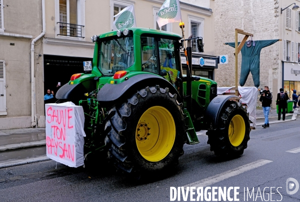 Les tracteurs sont entrés dans Paris
