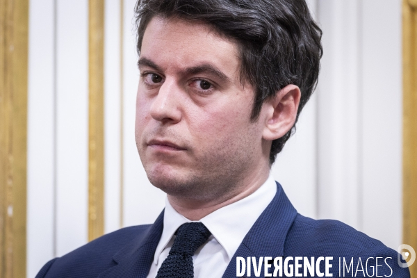 Conférence de presse de G. Attal sur la situation agricole