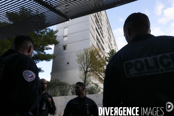 Trafic de drogue: BST 14 sur le terrain à Marseille 