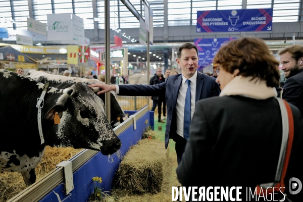 Xavier François BELLAMY au salon de l agriculture