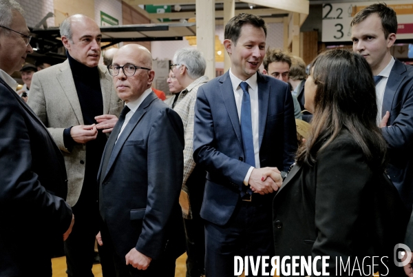 Deplacement de Xavier François BELLAMY au salon de l agriculture