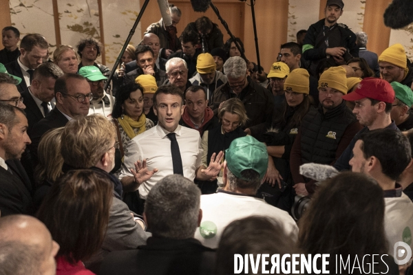 E.Macron, salon de l Agriculture.