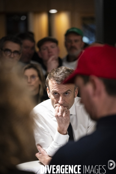 E.Macron, salon de l Agriculture.