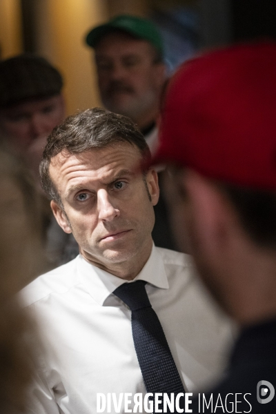 E.Macron, salon de l Agriculture.