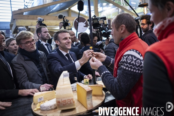 E.Macron, salon de l Agriculture.