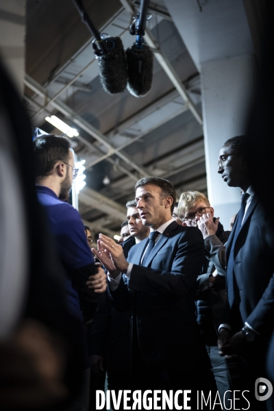 E.Macron, salon de l Agriculture.