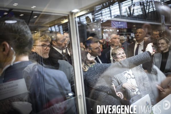 E.Macron, salon de l Agriculture.