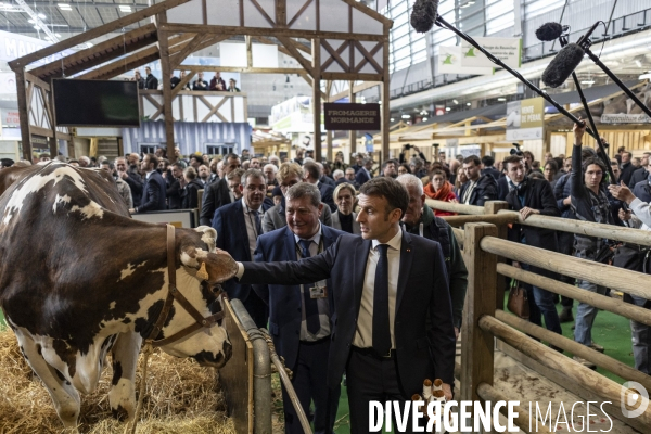 E.Macron, salon de l Agriculture.