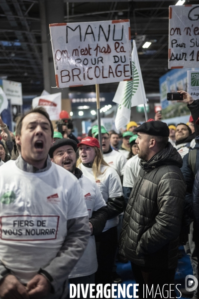 E.Macron, salon de l Agriculture.