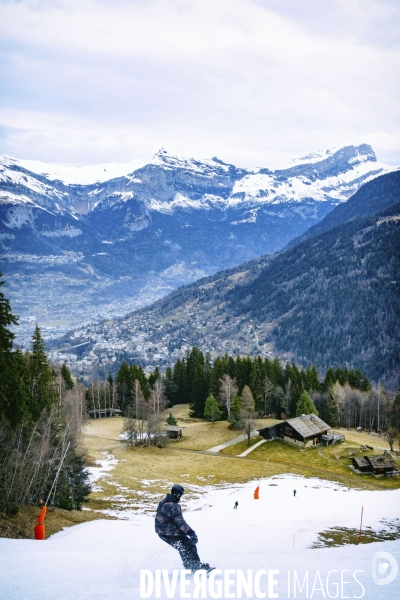 Manque de neige dans les Alpes du Nord