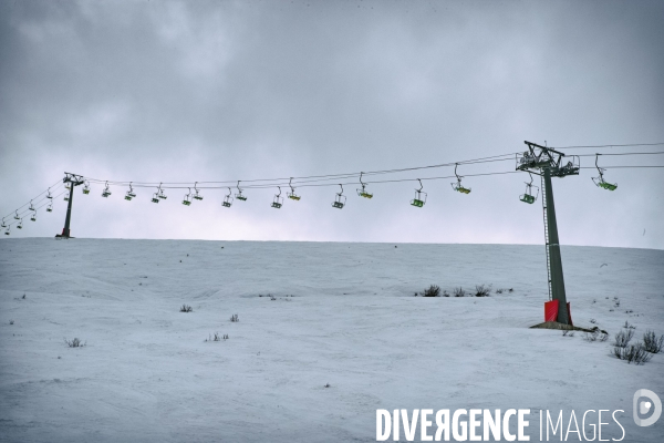 Manque de neige dans les Alpes du Nord