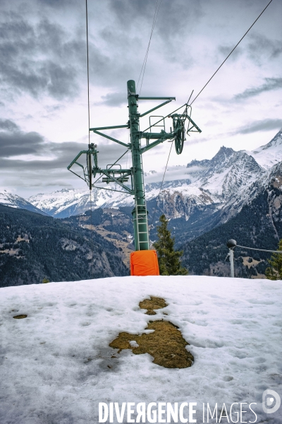 Manque de neige dans les Alpes du Nord