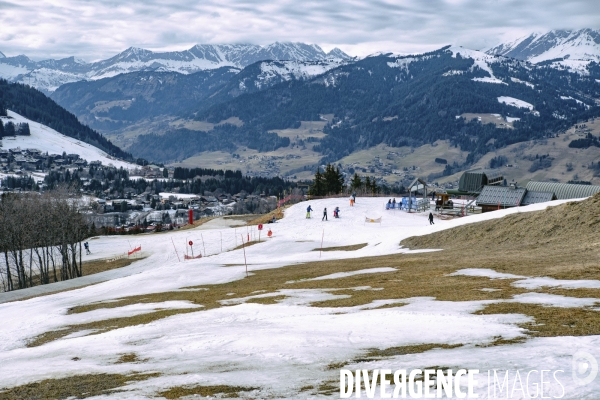 Manque de neige dans les Alpes du Nord