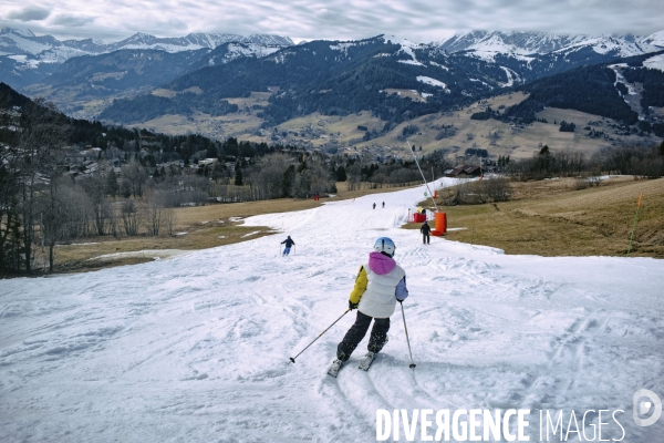 Manque de neige dans les Alpes du Nord