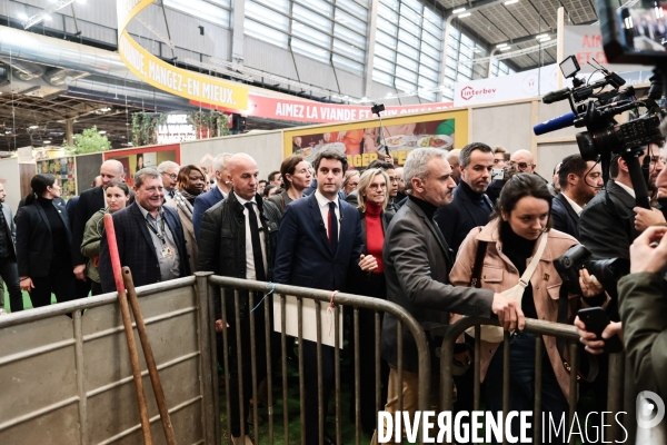 Gabriel Attal au salon de l agriculture 2024