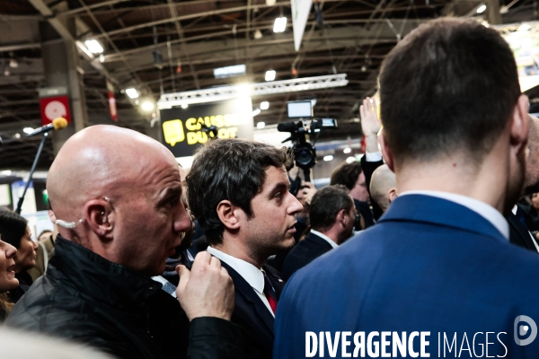 Gabriel Attal au salon de l agriculture 2024