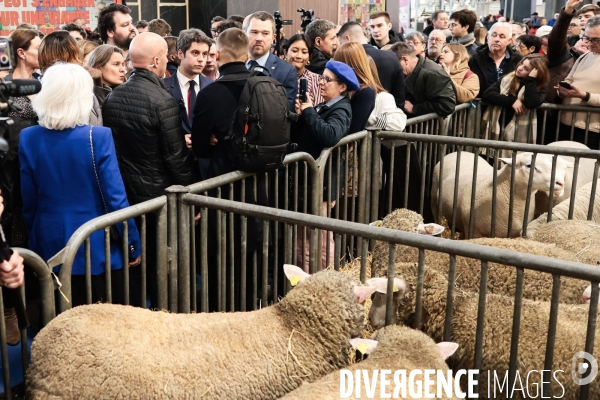 Gabriel Attal au salon de l agriculture 2024