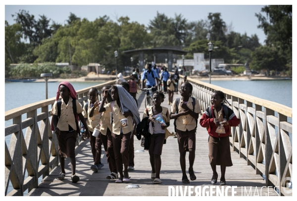 Afrique - senegal - fadiouth - coquillages