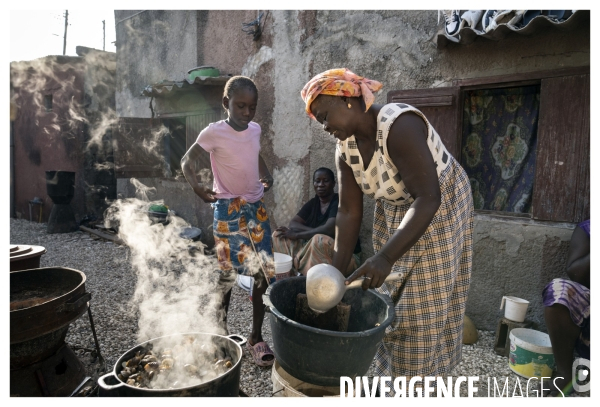 Afrique - senegal - fadiouth - coquillages