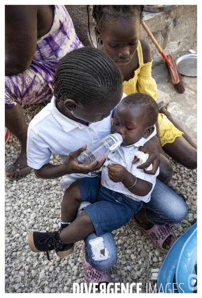 Afrique - senegal - fadiouth - coquillages