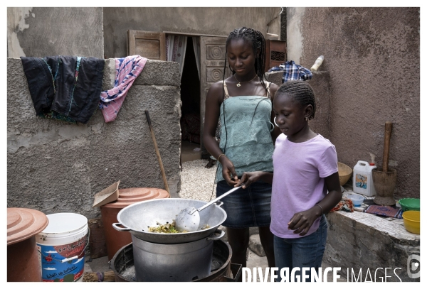 Afrique - senegal - fadiouth - coquillages