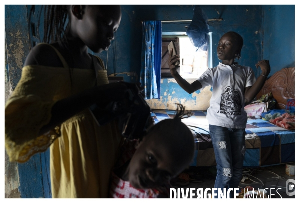 Afrique - senegal - fadiouth - coquillages