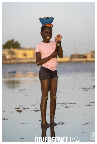Afrique - senegal - fadiouth - coquillages