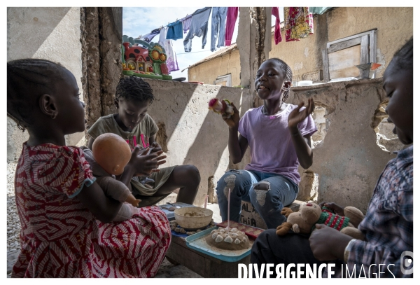 Afrique - senegal - fadiouth - coquillages